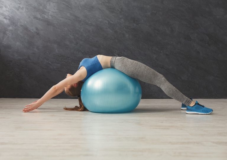 Ejercicios De Pilates Con Pelota Baja Peso Abdomen